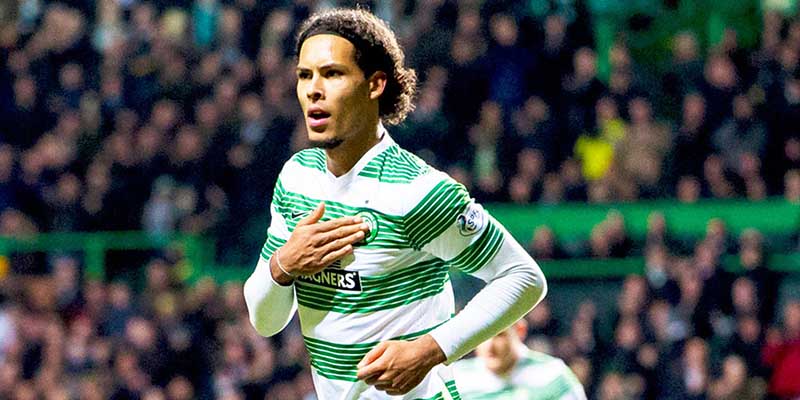 Celtic là bước đệm để Virgil van Dijk đến với thành công