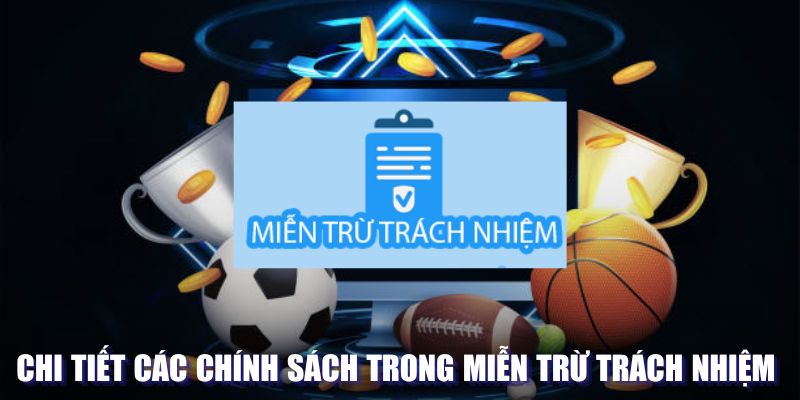 Chi tiết các chính sách trong miễn trừ trách nhiệm