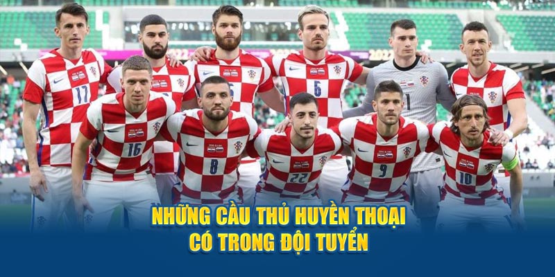 Những cầu thủ huyền thoại có trong đội tuyển