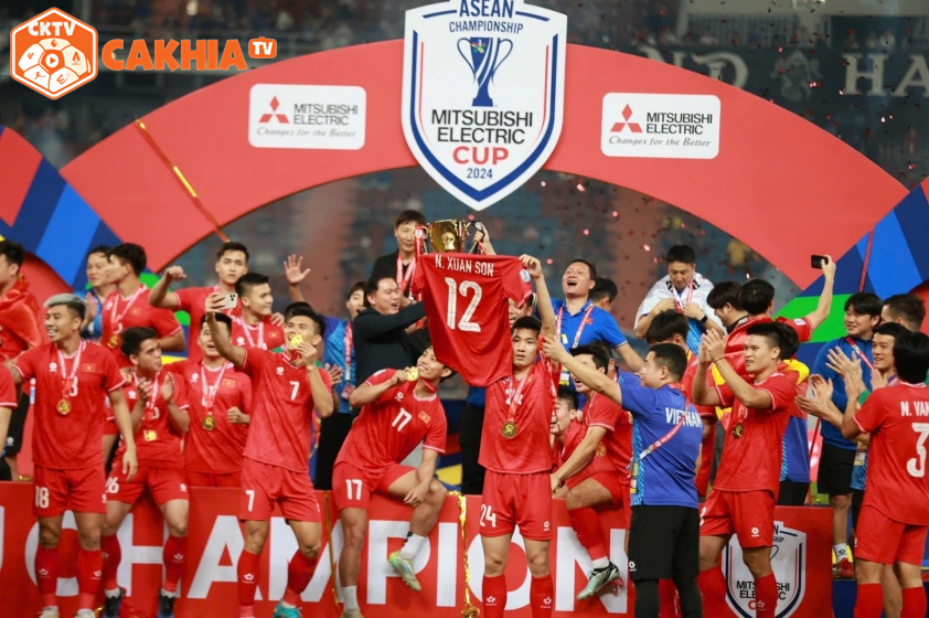 ĐT Việt Nam vô địch AFF Cup tại Rajamangala