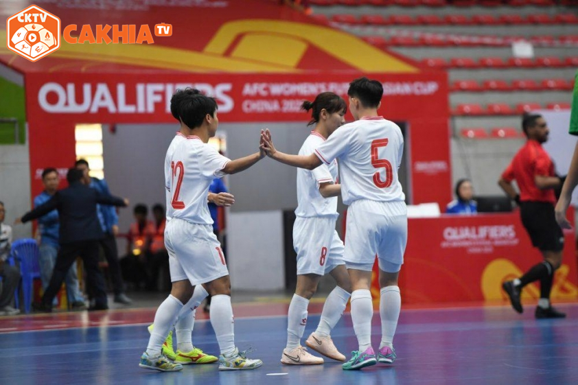 Việt Nam và 9 đội bóng khác dự VCK futsal nữ châu Á 2025 đã được xác định (Ảnh: VFF)